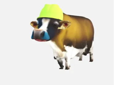 Tim The Construction Cow