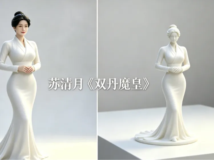 苏清月-《双丹魔皇》-女主之一-人物形象3D手办