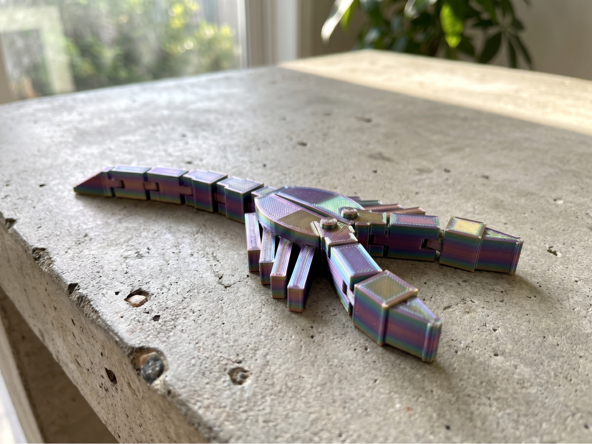 Flexi Print-in-Place Scorpion - Articulated Toy