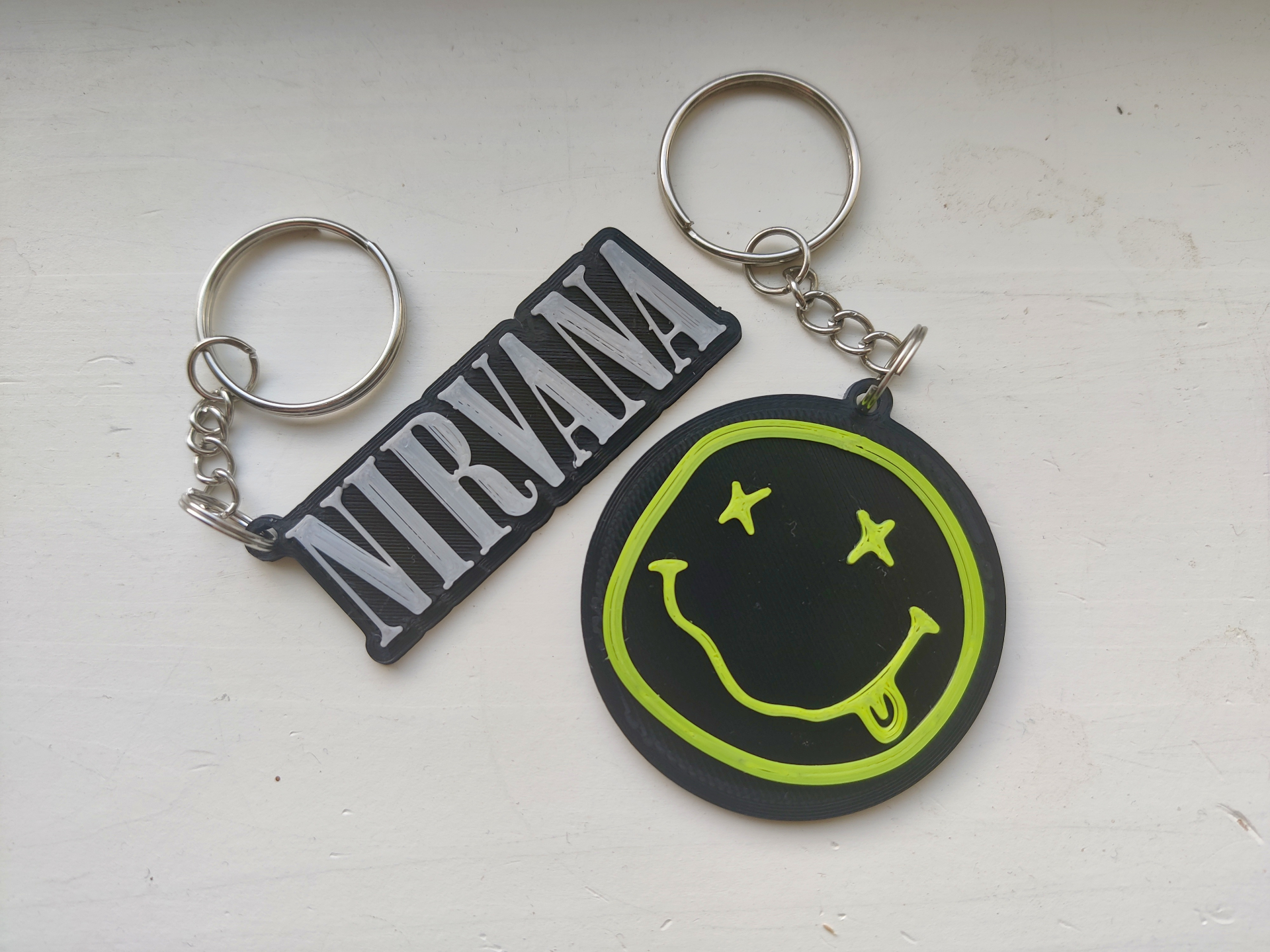 Nirvana keychains