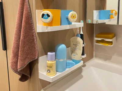Simple and Practical Bathroom Organizer, 25CM Wide