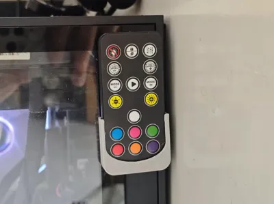 RGB light remote control organizer