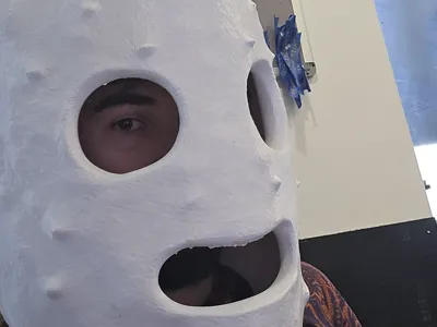 Textured Pickle Cosplay Helmet