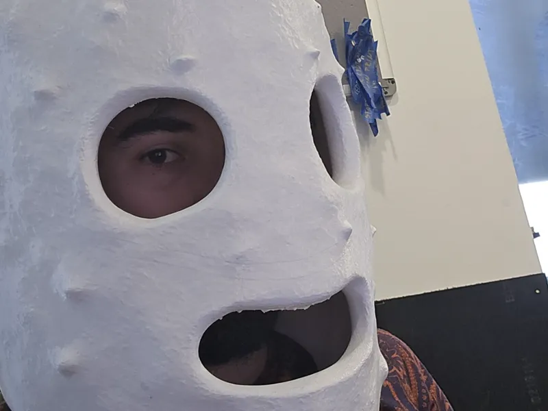 Textured Pickle Cosplay Helmet