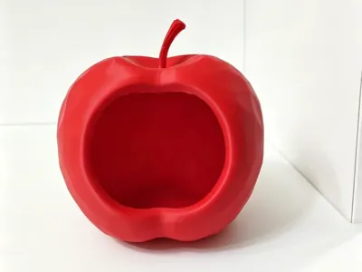 Apple Entryway Organizer Bird's Nest Storage Box Key Holder Candy Dish Ornament