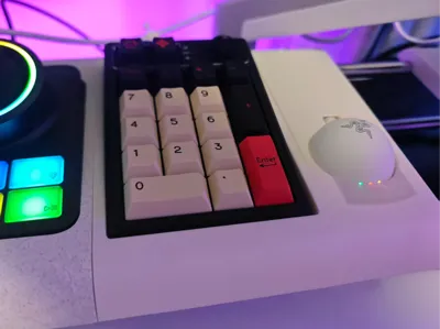 Modular Optical Switch Riser - Extension Module - Keypad Storage
