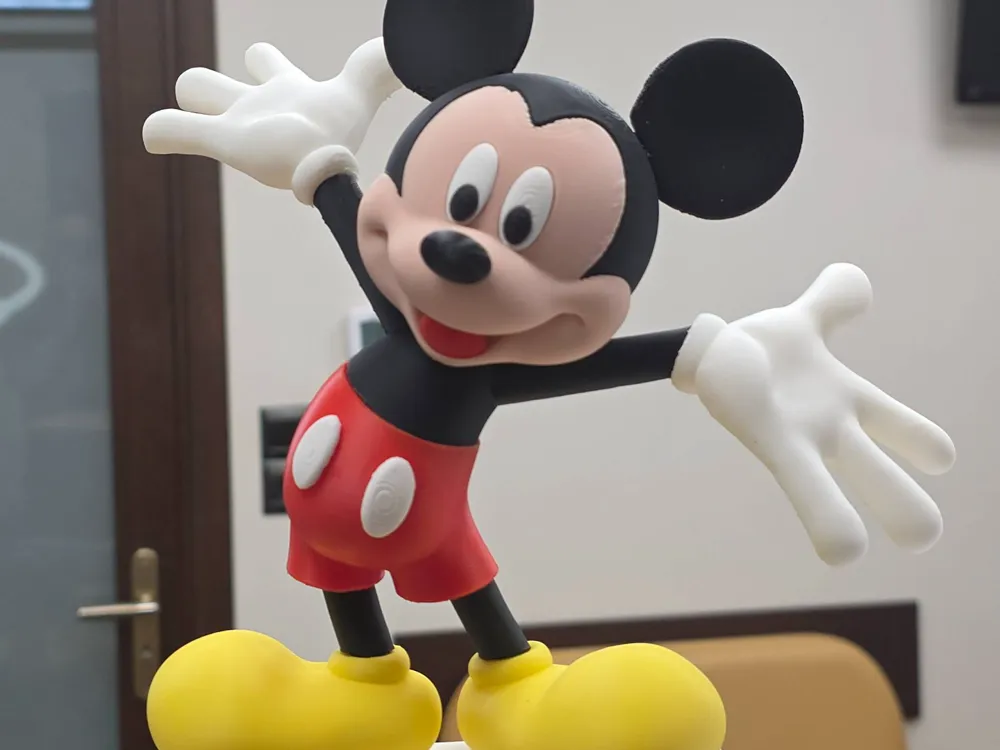 Mickey Mouse - Free 3D Print Model - MakerWorld