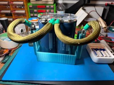 Dual Capacitor Spot Welder Universal Pen Holder Base