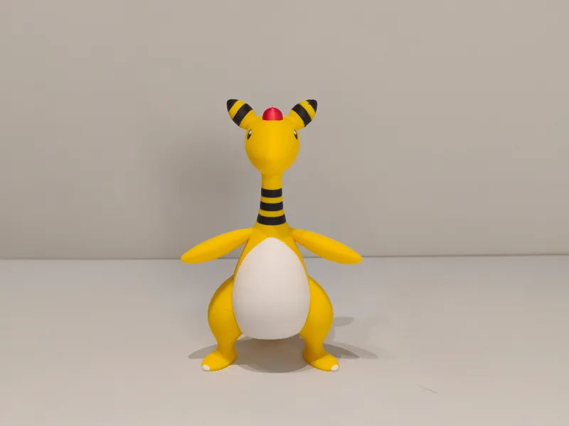 宝可梦 第二世代 #0181 电龙(Ampharos)多色模型