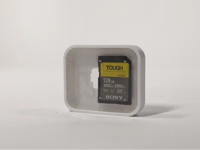 SD Card Storage Case Reinforced Enclosure