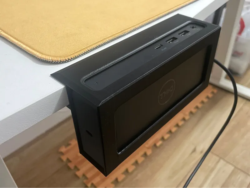 Dell D6000 Dock – side desk mount