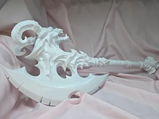 Venomhorn Reaper - Dark Fantasy Axe/Sword