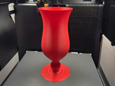 Hurricane Glass w/ Vase Version
