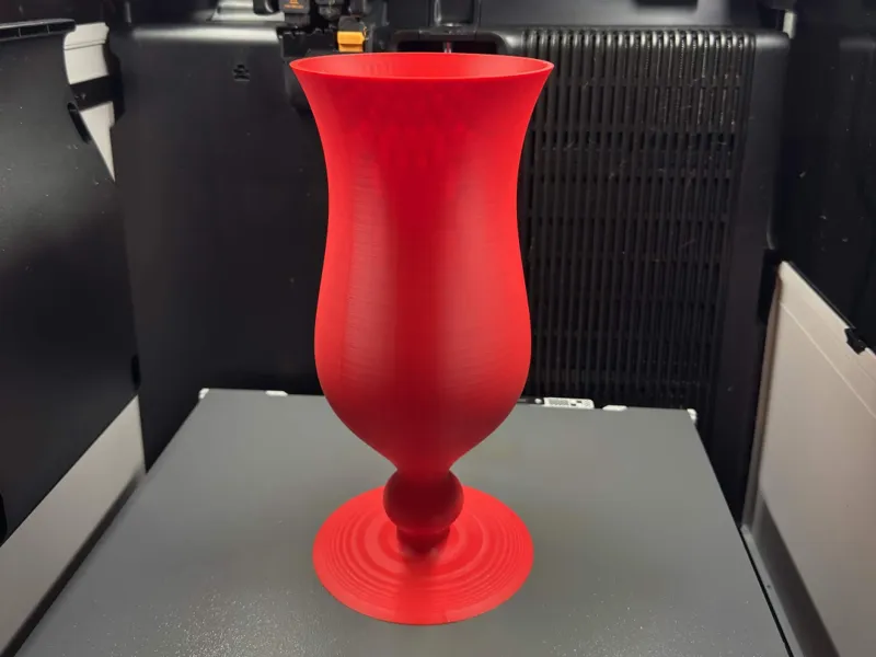 Hurricane Glass w/ Vase Version
