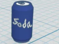 Pizza and soda