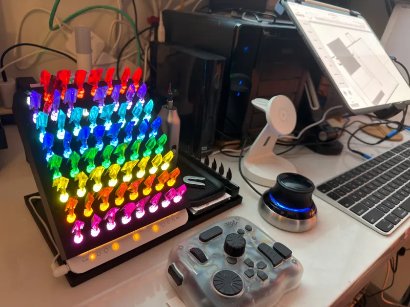 Hozo NeoSander Lite-Brite Stand