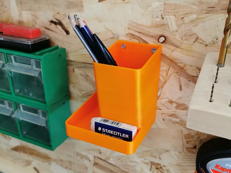 Pen-holder wall mount
