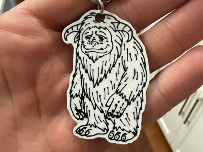 Ludo Labyrinth Keychain