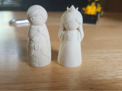 Peg Prince and Princess