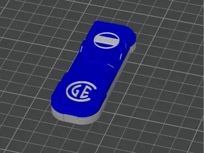 Gymnastics Keychain