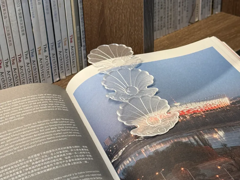 薄纱贝壳·书签 Veiled Shell