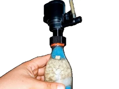 Aquael Filter 20 mm adapter to bottle cap 