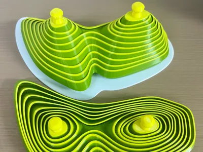 Geographical Contour Interactive Model Teaching Aid