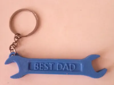 Fathers Day Keychain