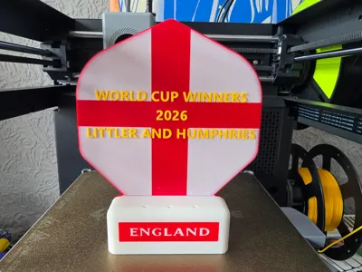 England World Cup Winners Dart Stand