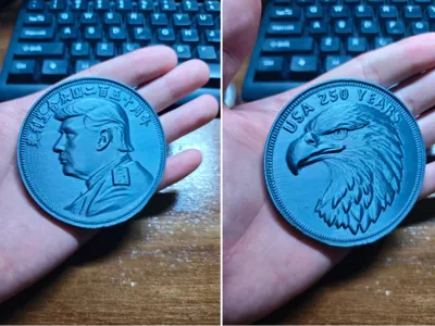 US 250th Anniversary Commemorative Coin MAGA 250th anniversary of the USA