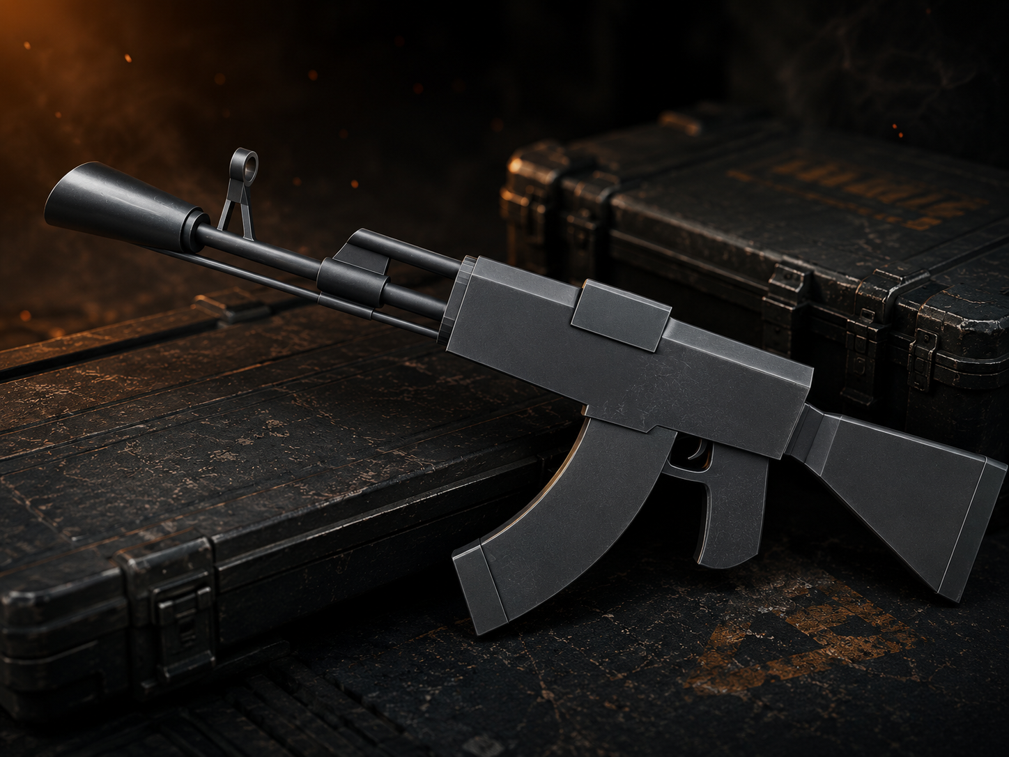 AK-47 Miniature Keychain