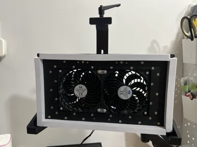 Inverted pressure-style cooler for gaming laptops