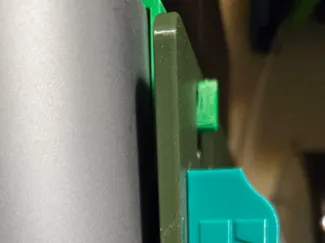 Top and bottom hangers/clips for Infinite Skadis x