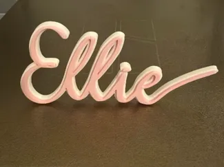 Ellie Personalizado para Bolo