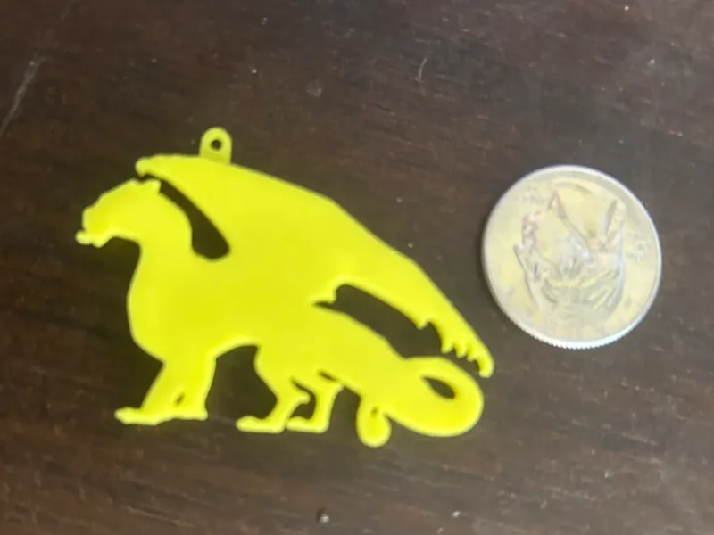 Sand wing keychain
