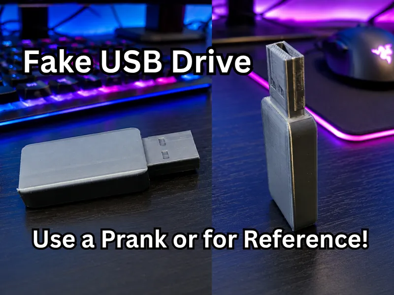 Fake USB Drive Model