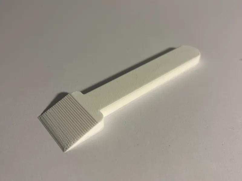 Print in place scraper