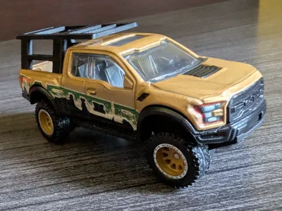 1:64 pick-up ladder rack