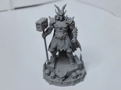 Mortal Kombat Shao Kahn Statue