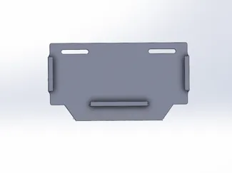 PROTECTOR DE PLACA PARA MOTO