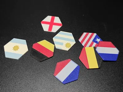World Cup Flag Cards