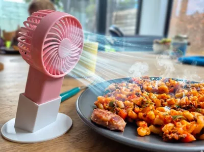 Mini Hand Fan Stand