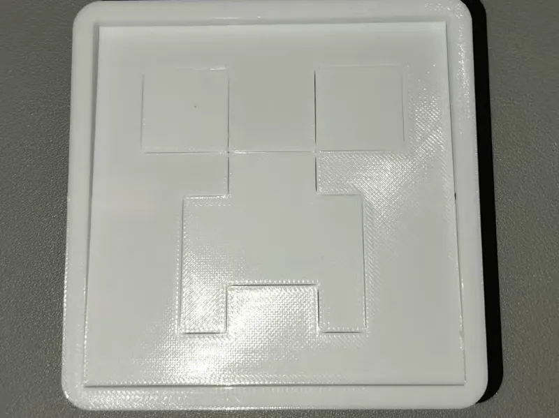 MC苦力怕开关面板装饰
