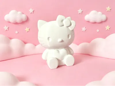 Hello Kitty Heart Ornament