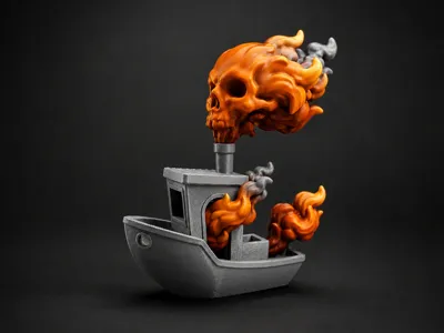 BENCHY IN FLAMES