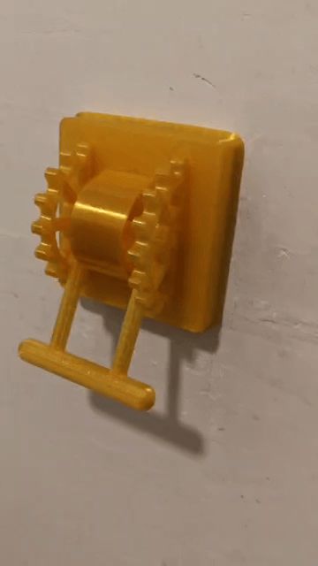 工业风齿轮拨钮墙面开关套