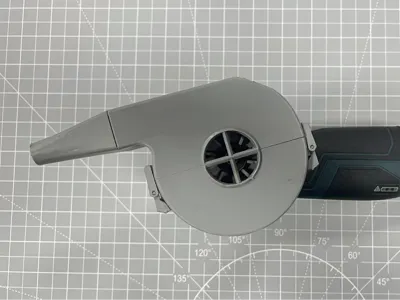 Powerful Blower Fan Housing for Bosch BOSCH GW12-76 Mini Angle Grinder (No Hardware)