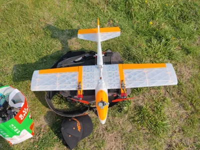 F90 Fox 3D Printed Fixed-Wing Aircraft