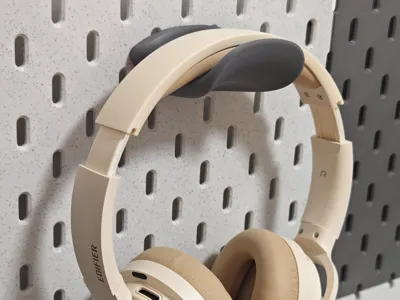 Pegboard Headphone Holder