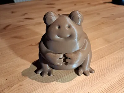 Cute Frog Figurine